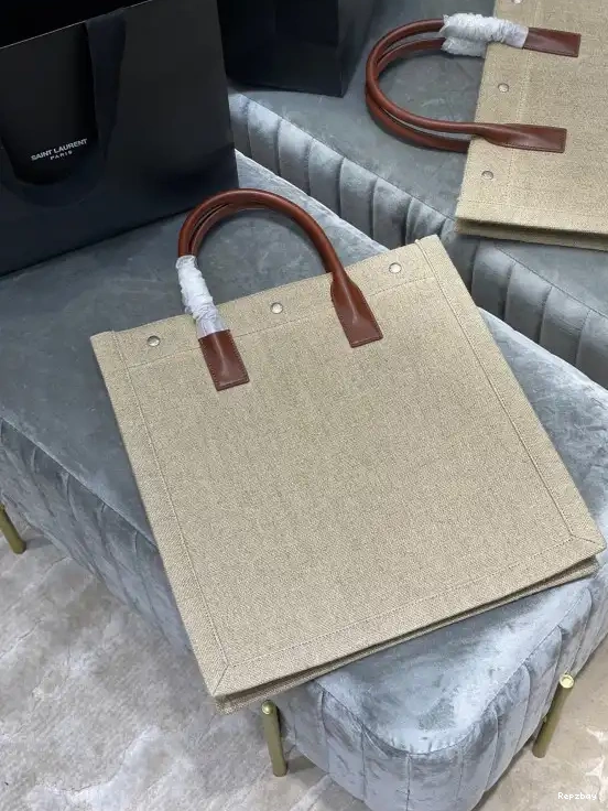 Rep ladies REP GAUCHE LINEN COTTON SHOPPING BAG S N IN RIVE YSL AND 0529